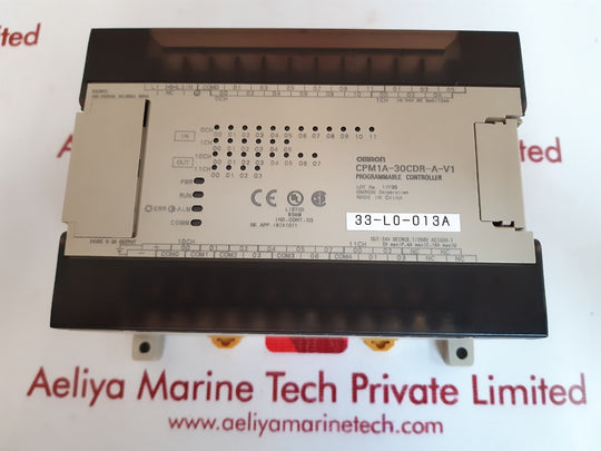 Omron cpm1a-30cdr-a-v1 programmable controller 24v