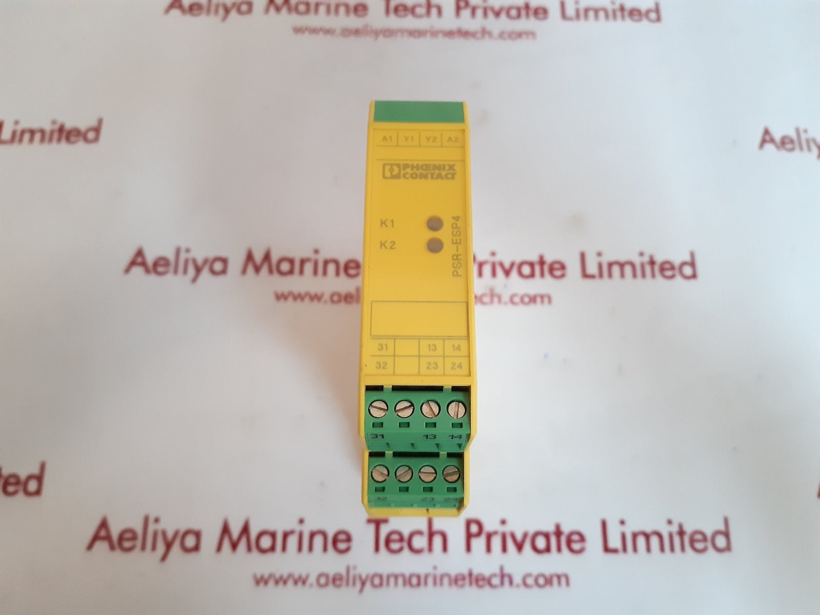 Phoenix contact psr-esp4 psr-scp-24dc/esp4/2x1/1x2 safety relay