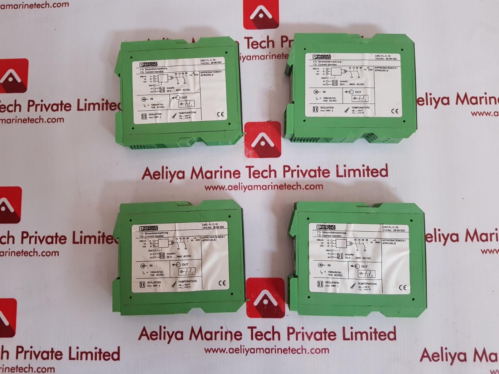 Phoenix contact emd-fl-c-10 current monitor relay 