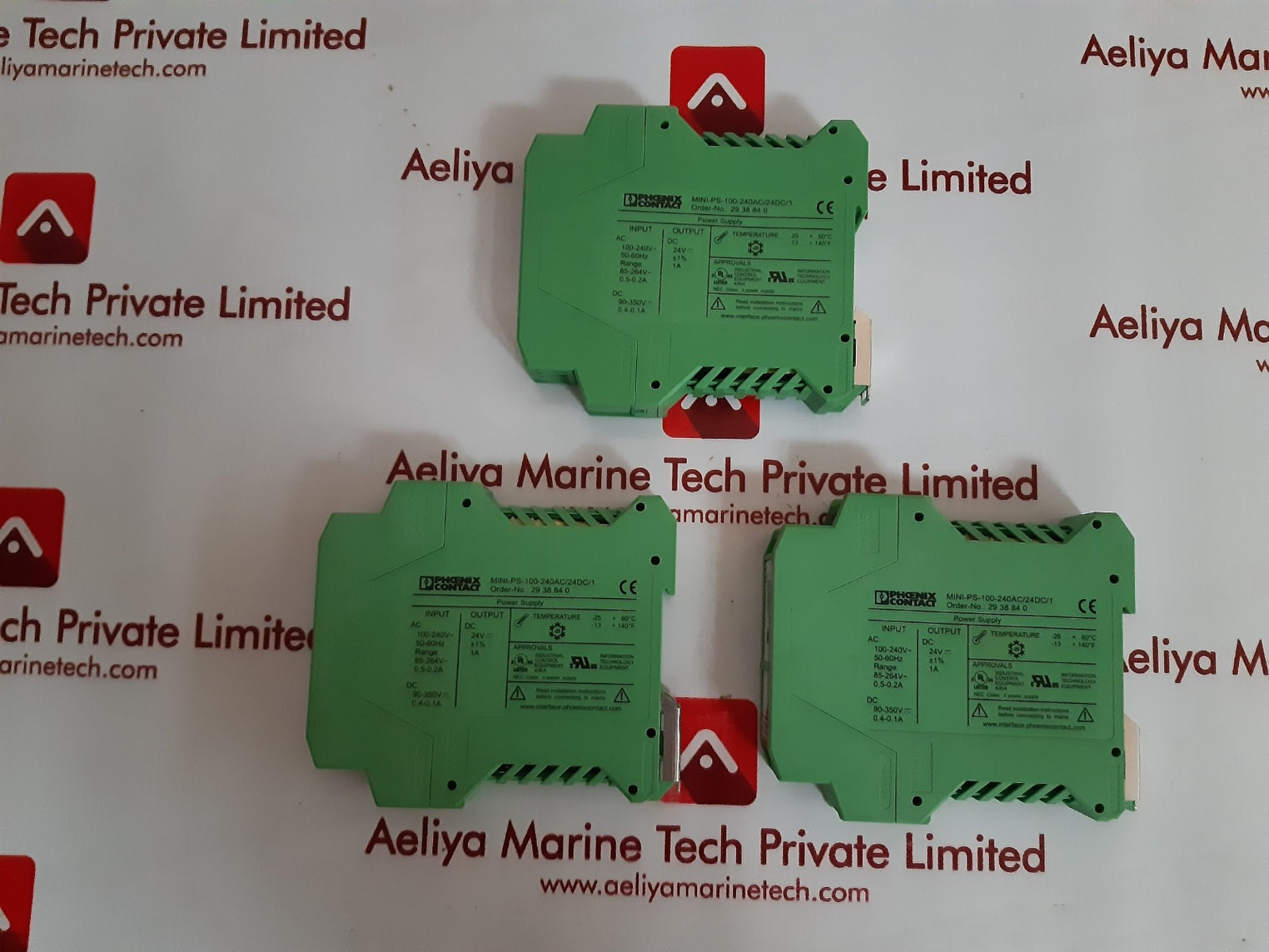 Phoenix contact mini-ps-100-240ac/24dc/1 mini power supply