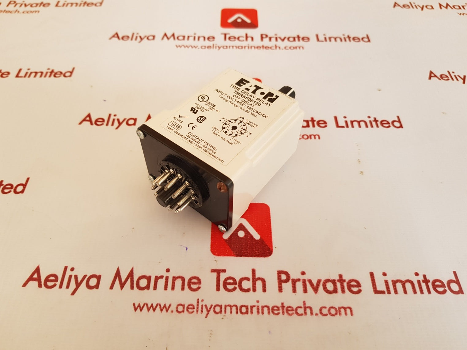 Eaton tmr5f08120 time delay relay 