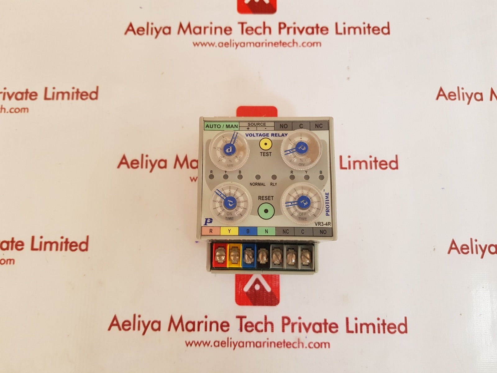 Protech vr3-4r voltage relay