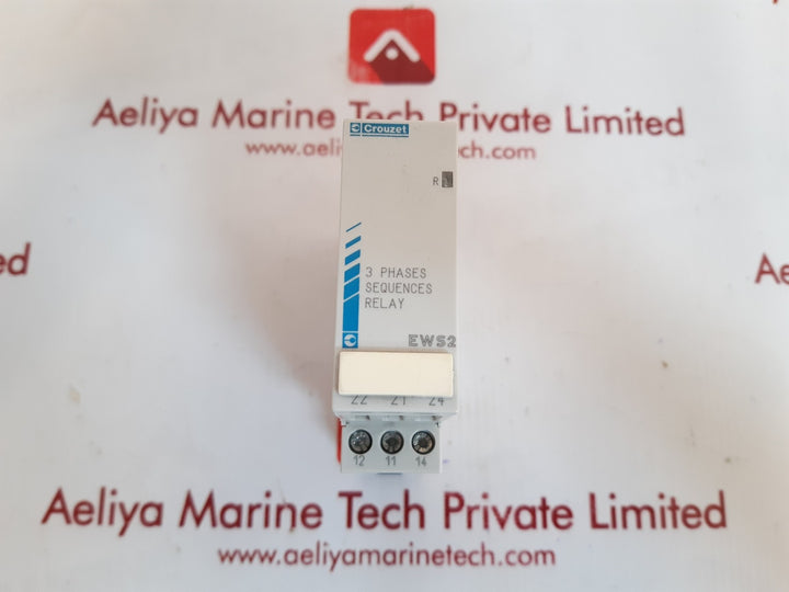 Crouzet ews2 3 phases sequences relay 84873004