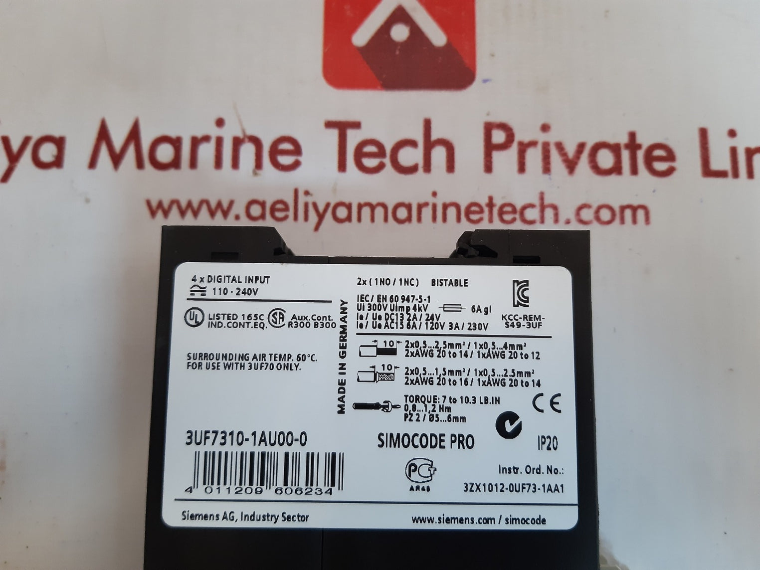 Siemens 3uf73101au000 digital module