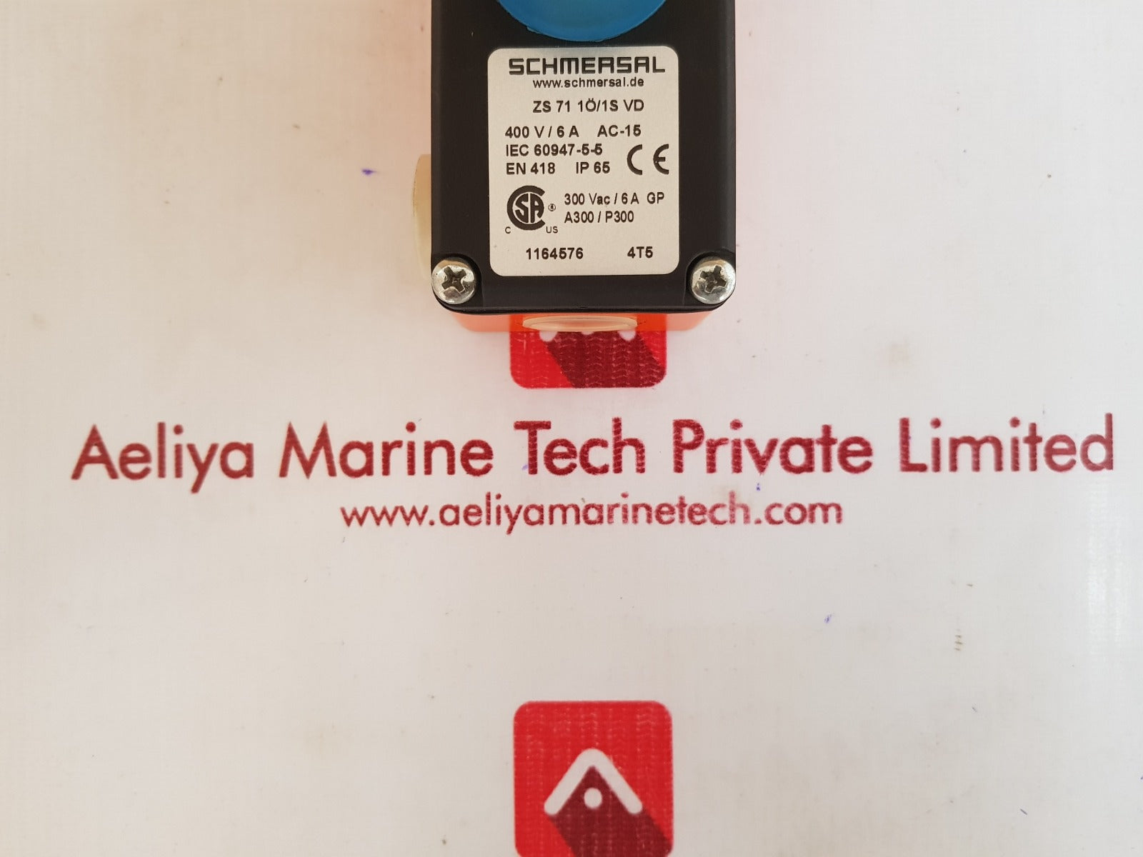 Schmersal zs 71 1o/1s vd pull wire switch 300vac / 6a 