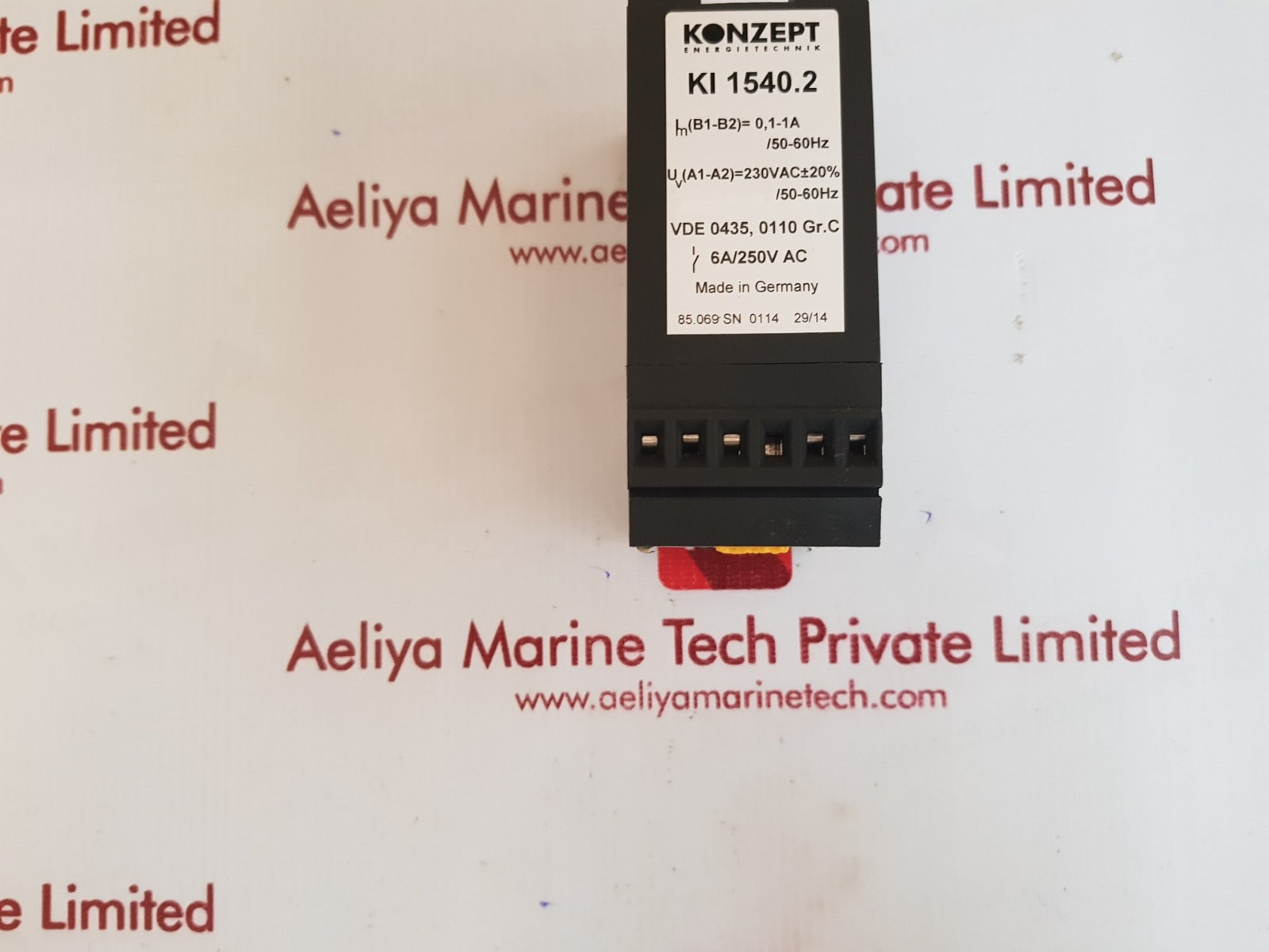 Konzept ki 1540.2 current monitoring relay