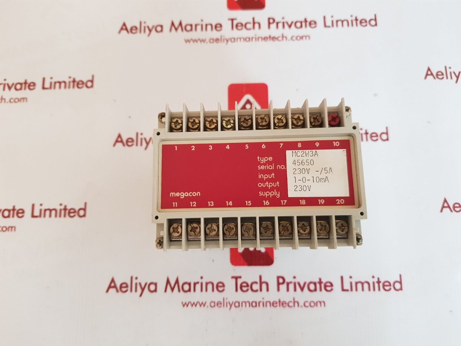 Megacon mc2w3a relay 230v