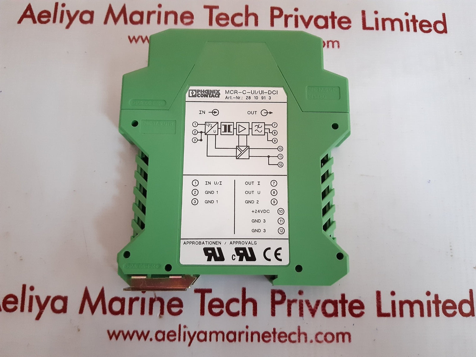 Phoenix  mcr-c-ui/ui-dci isolating amplifier