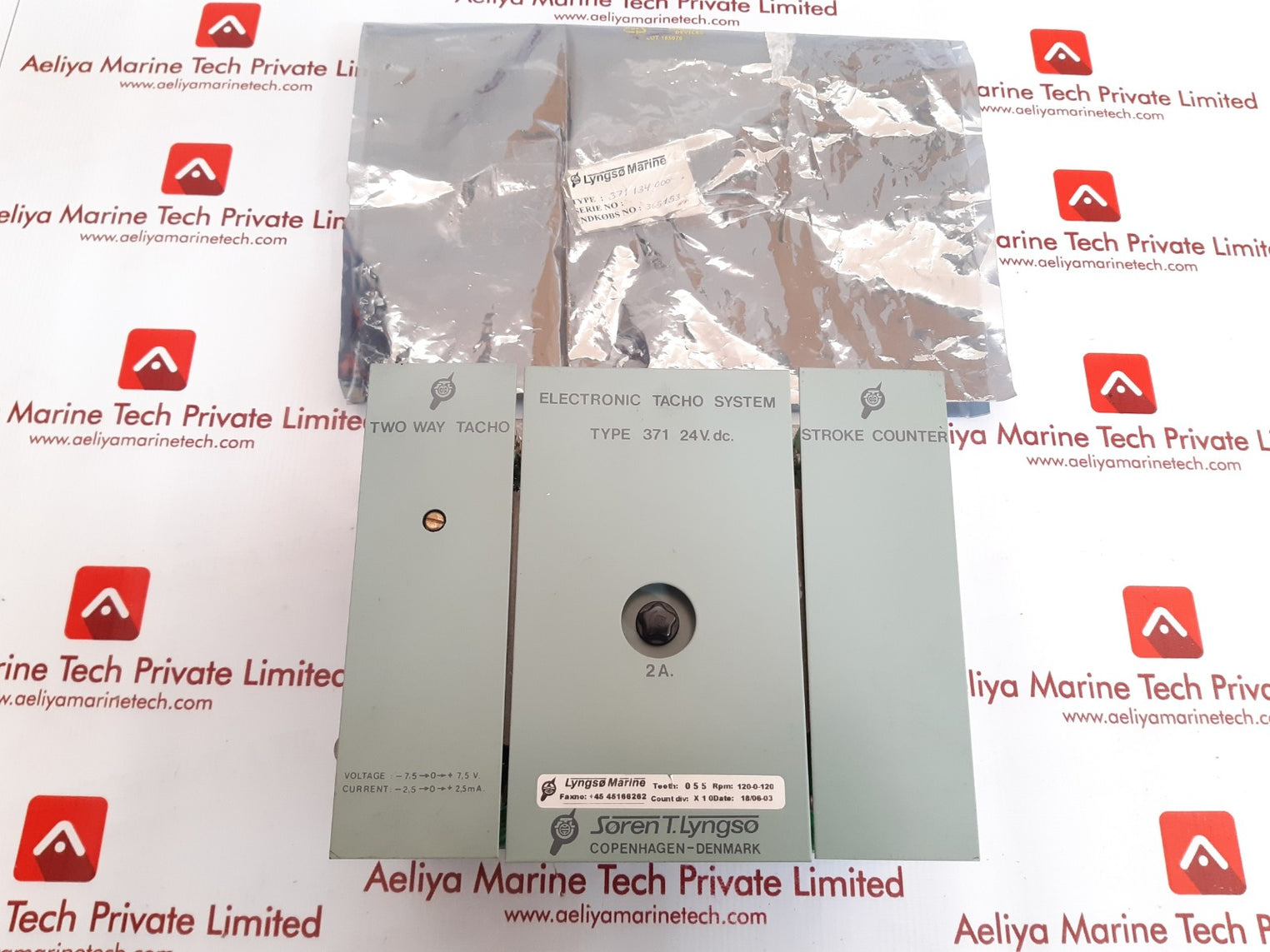 Lyngso marine 371 134 000 electronic tacho system