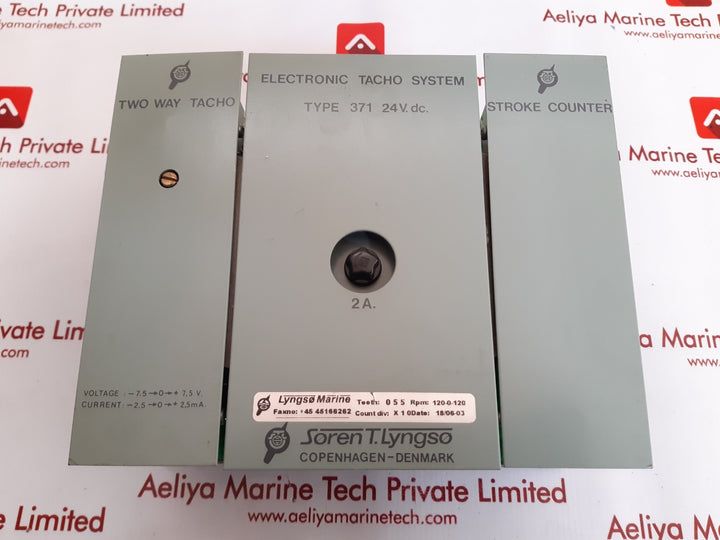Lyngso marine 371 134 000 electronic tacho system