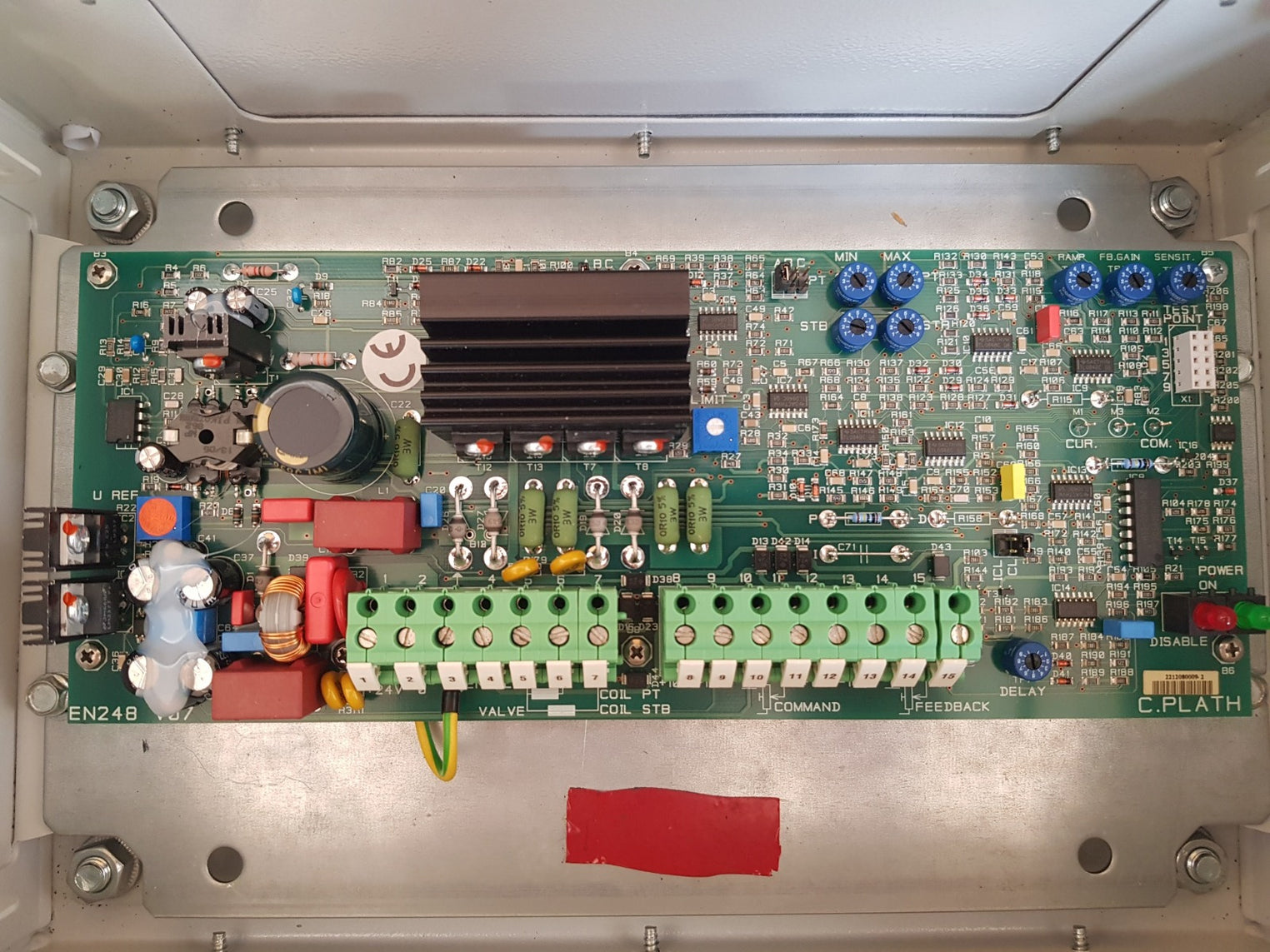 Sperry marine 060197 proportional amplifier for rudder control 
