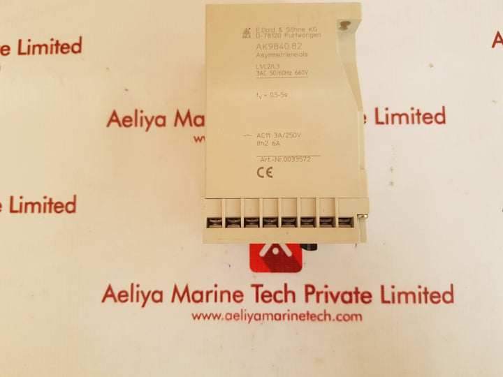 E.dold ak9840.82 relay 
