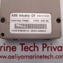 Abb cdp 80 control panel 61521071 a