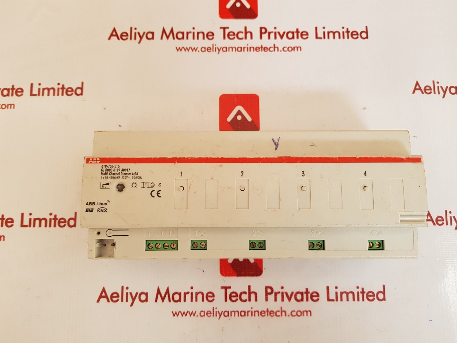 Abb i-bus 6197/50-515 multi-channel dimmer 230v~ 50/60hz
