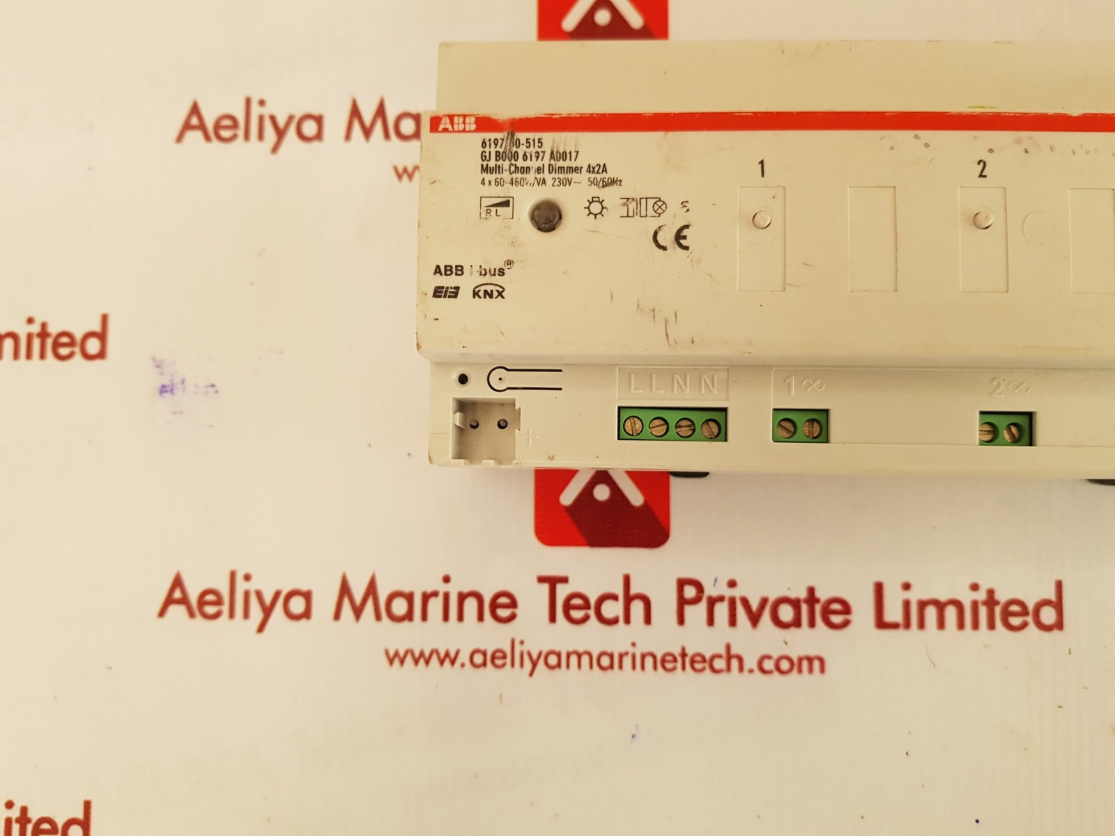 Abb i-bus 6197/50-515 multi-channel dimmer 230v~ 50/60hz