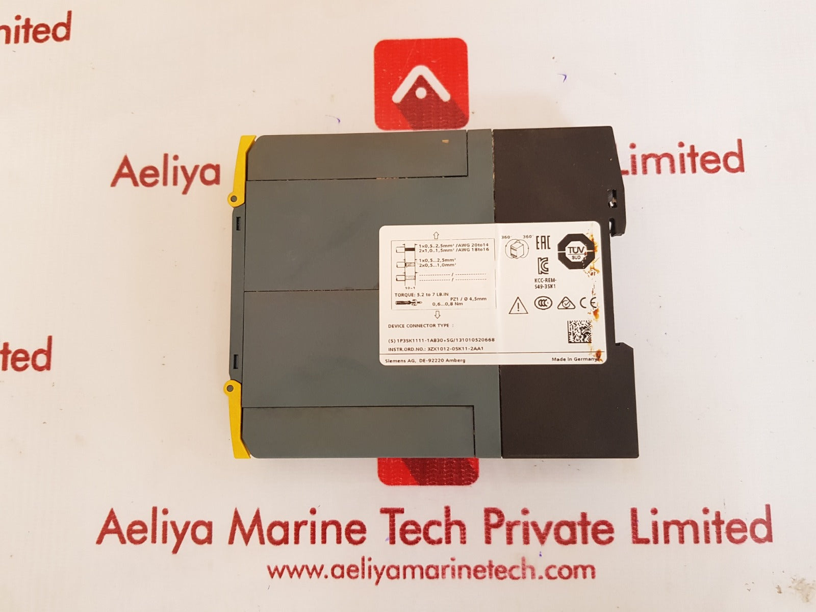 Siemens 3sk1111-1ab30 safety relay