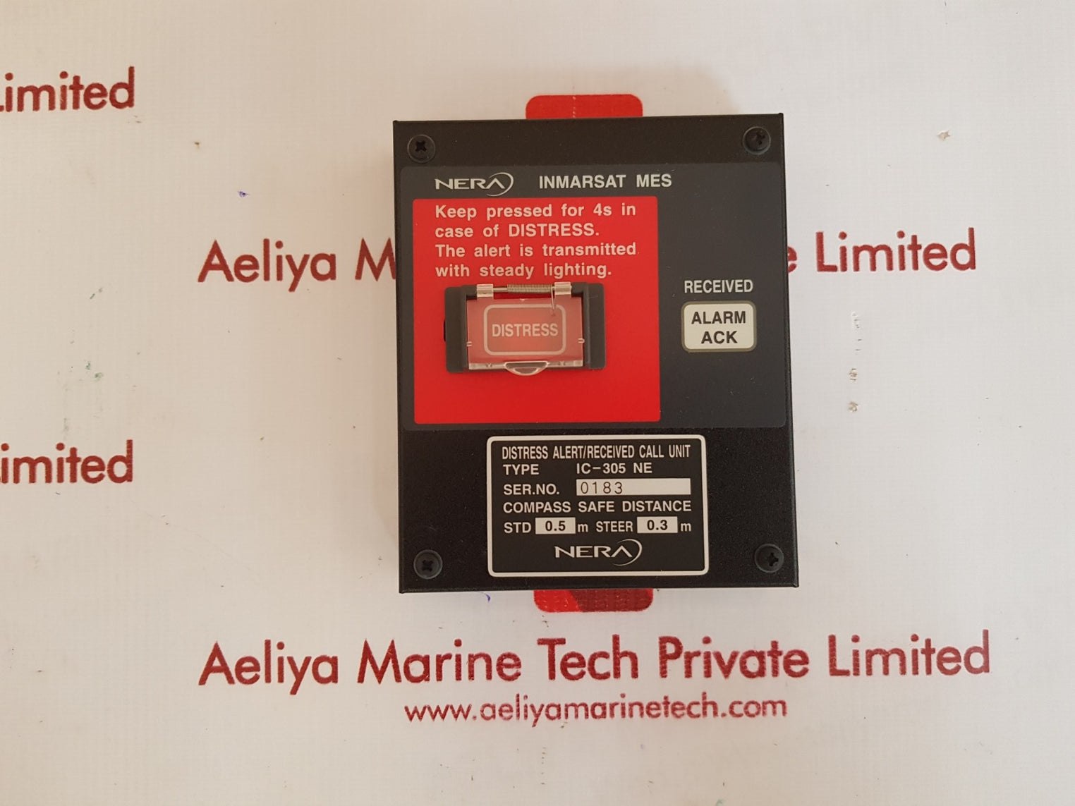 Nera ic-305 ne distress alert/received call unit