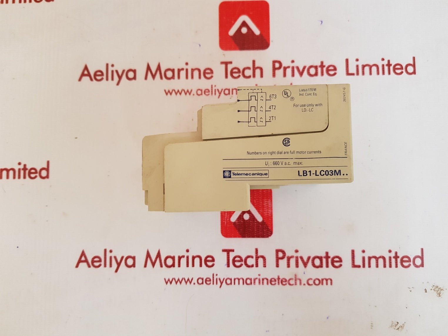 Telemecanique lb1-lc03m10 protection module