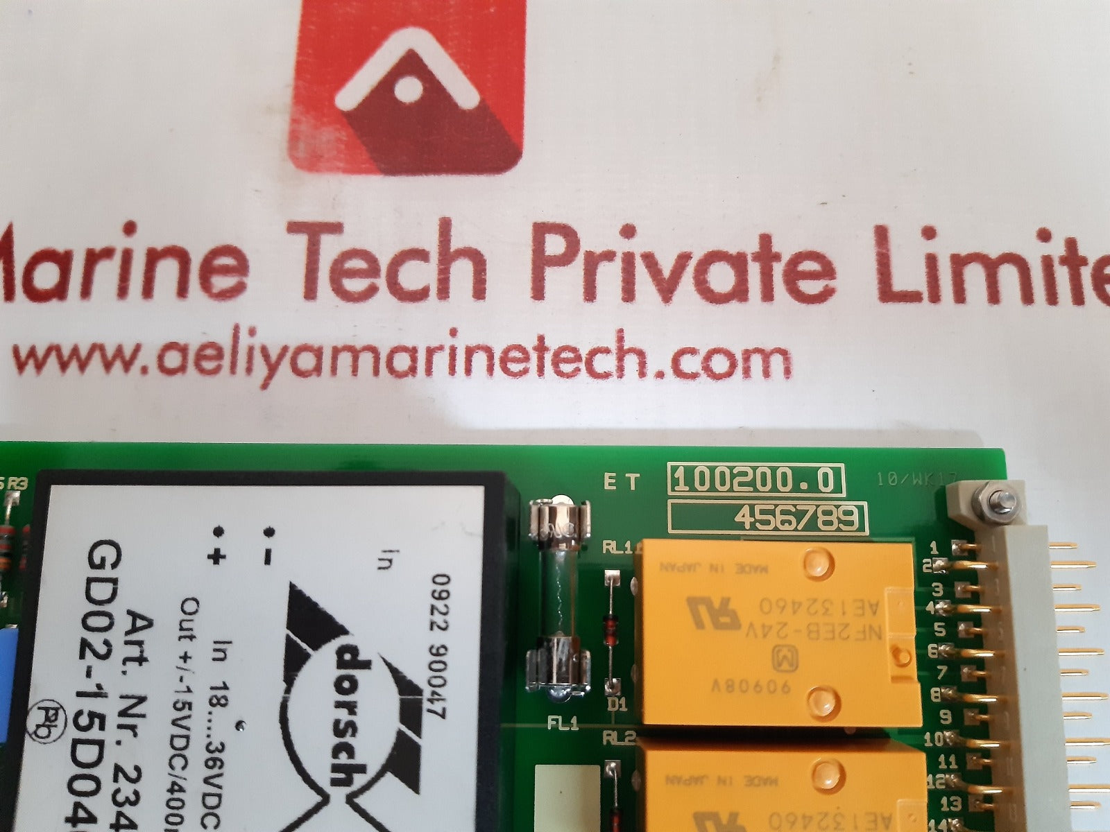 Lips bv 8100200.1b pcb card 8100200.1a