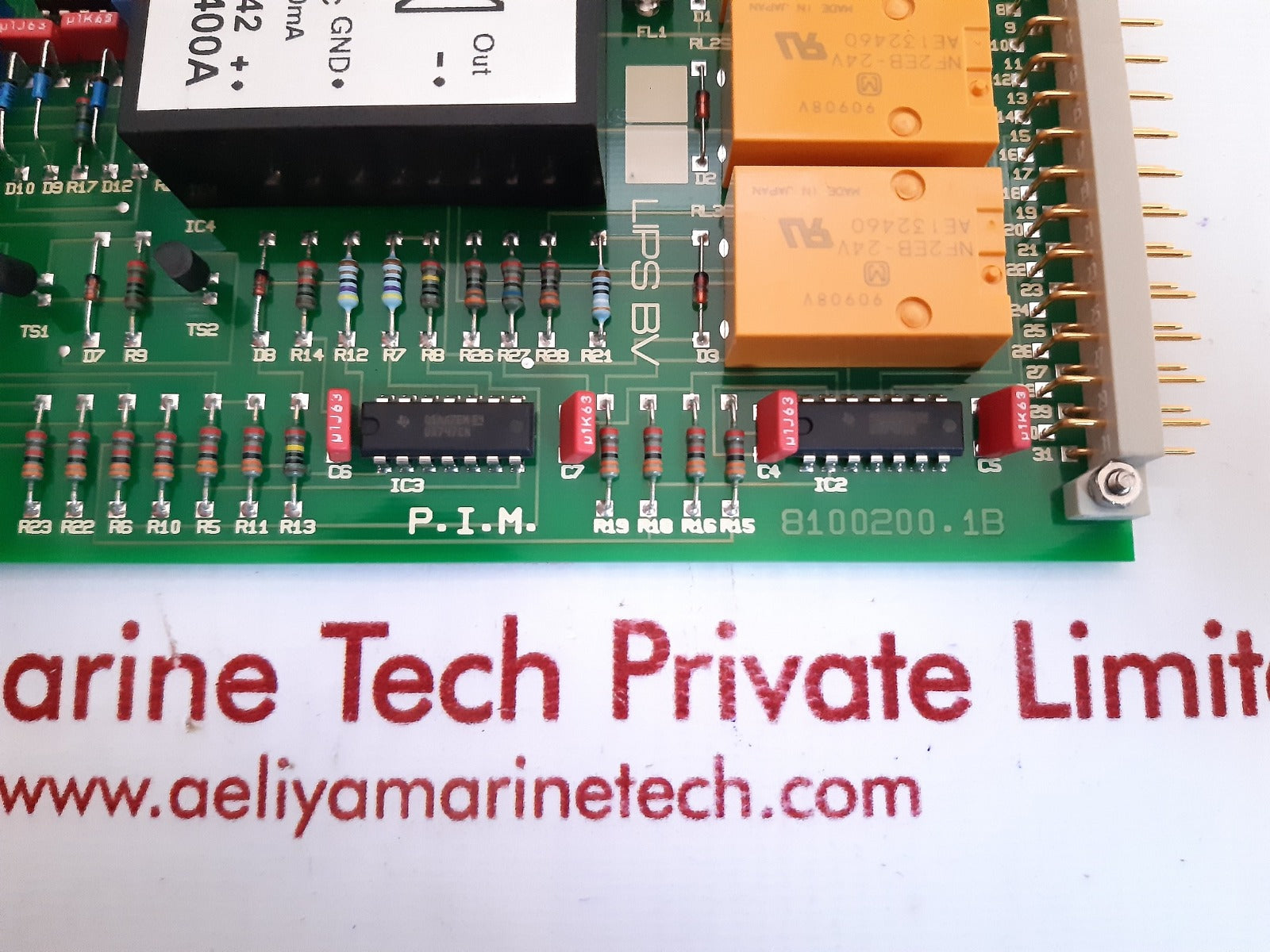 Lips bv 8100200.1b pcb card 8100200.1a