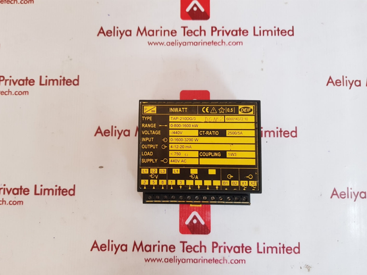 Deif tap-210dg/3 600014372.10 transducer 0-800-1600kw 
