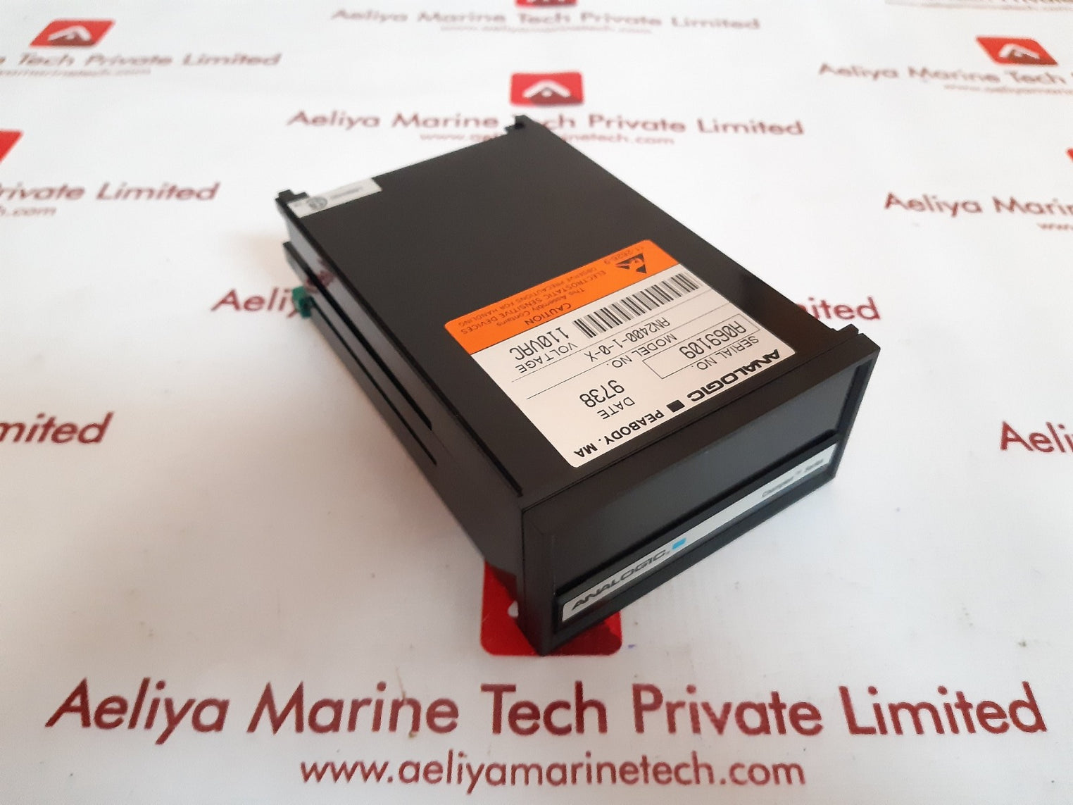 Analogic an2400-1-0-x voltage/current controller panel meter