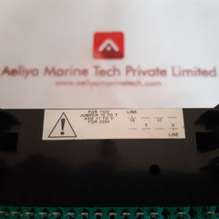 Analogic an2400-1-0-x voltage/current controller panel meter