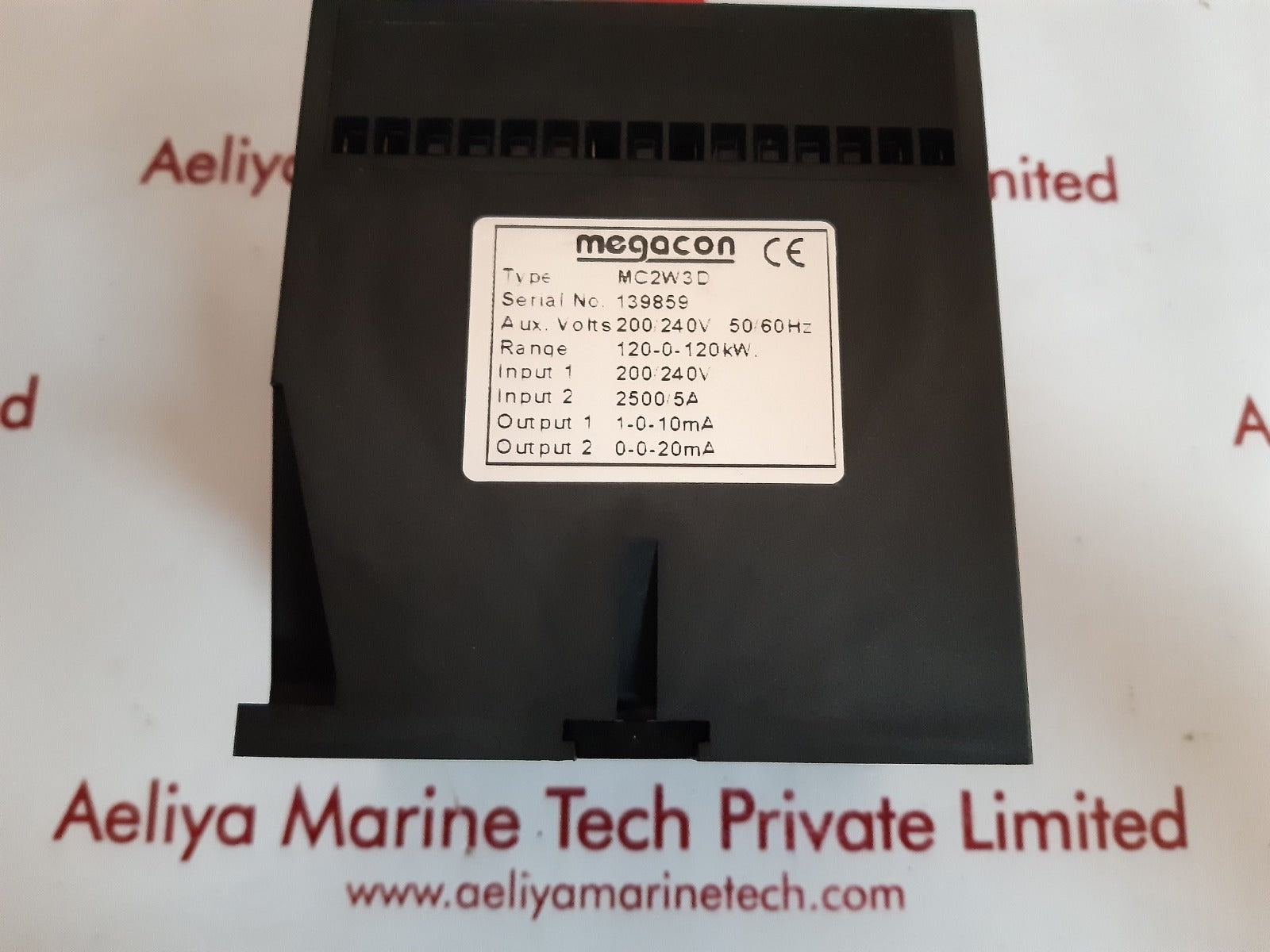 Megacon mc2w3d power transducer