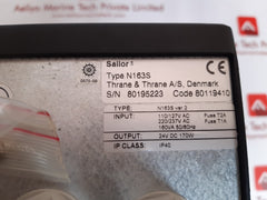 Sailor n163s ac/dc power supply