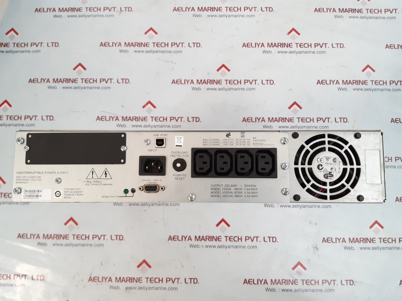 Apc sua 1500rmi2u uninterruptible power supply