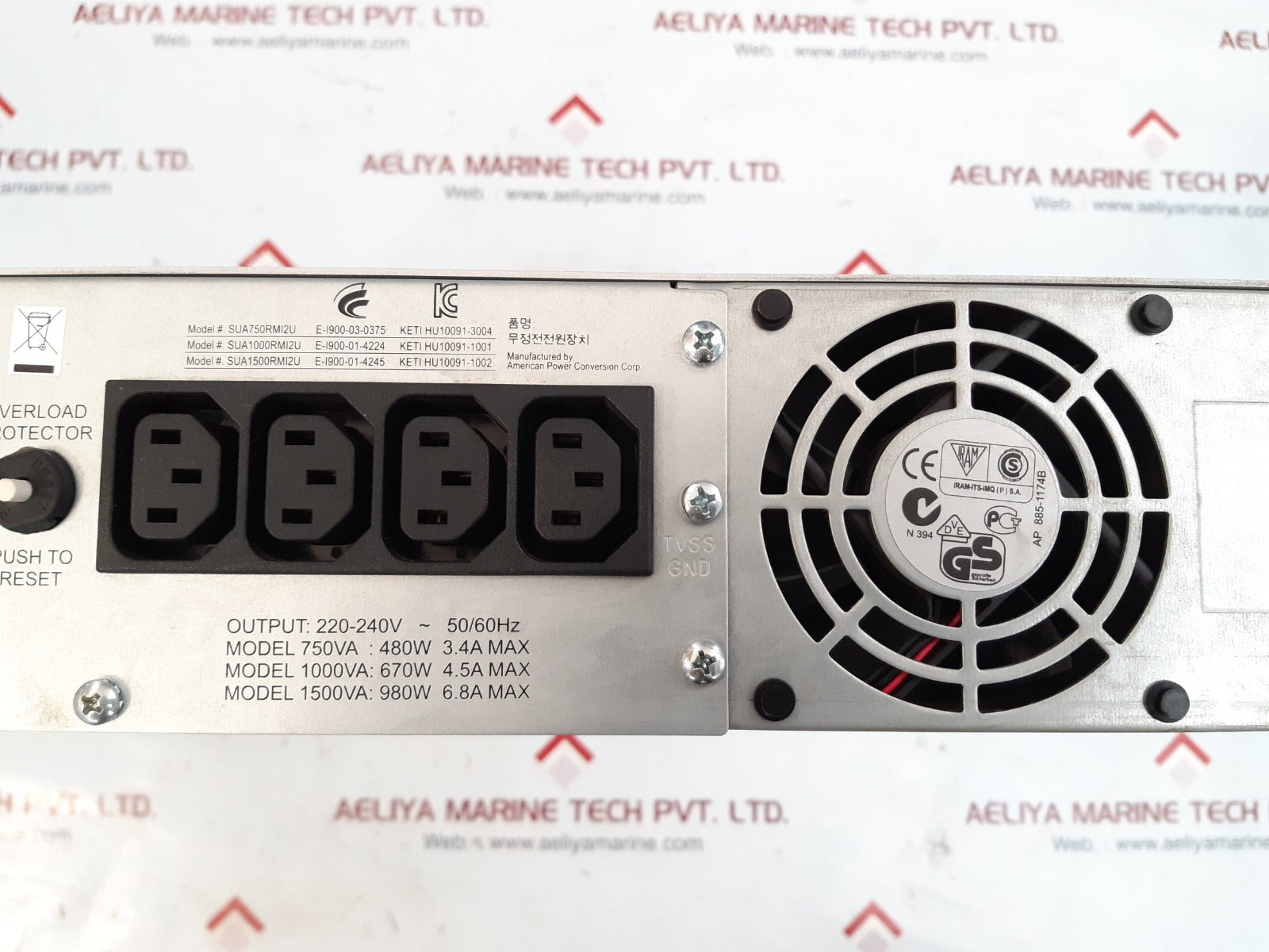 Apc sua 1500rmi2u uninterruptible power supply