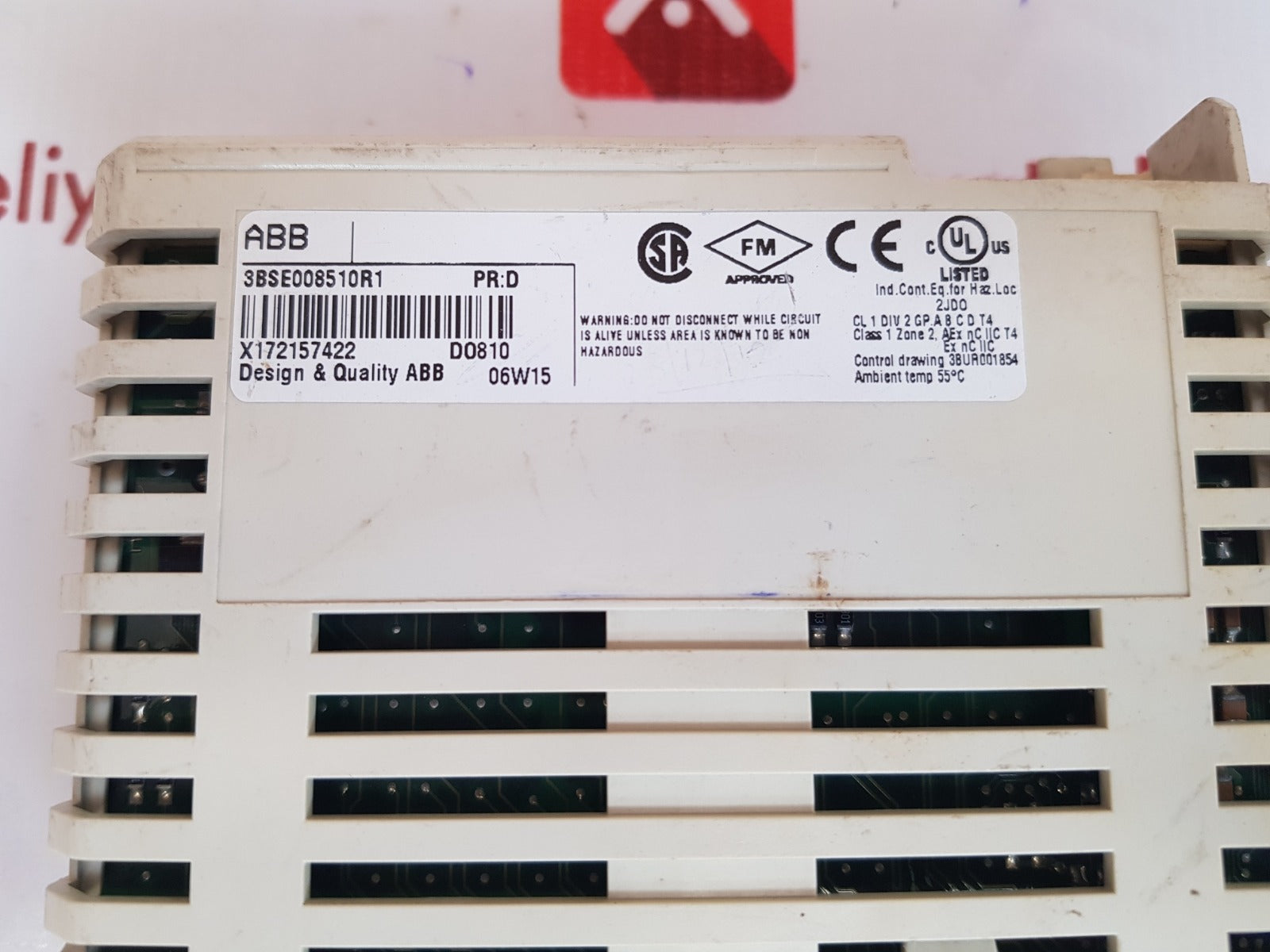 Abb do810 digital output module 3bse008510r1 pr: d for part