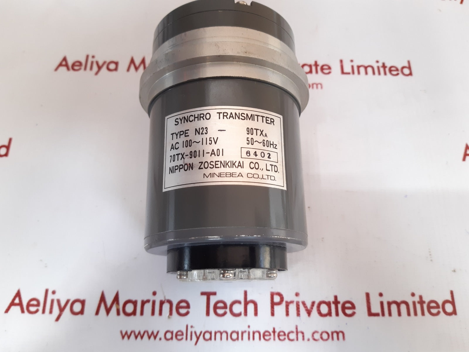 Nippon zosenkikai n23-90txa 70tx-9011-a01 synchro transmitter