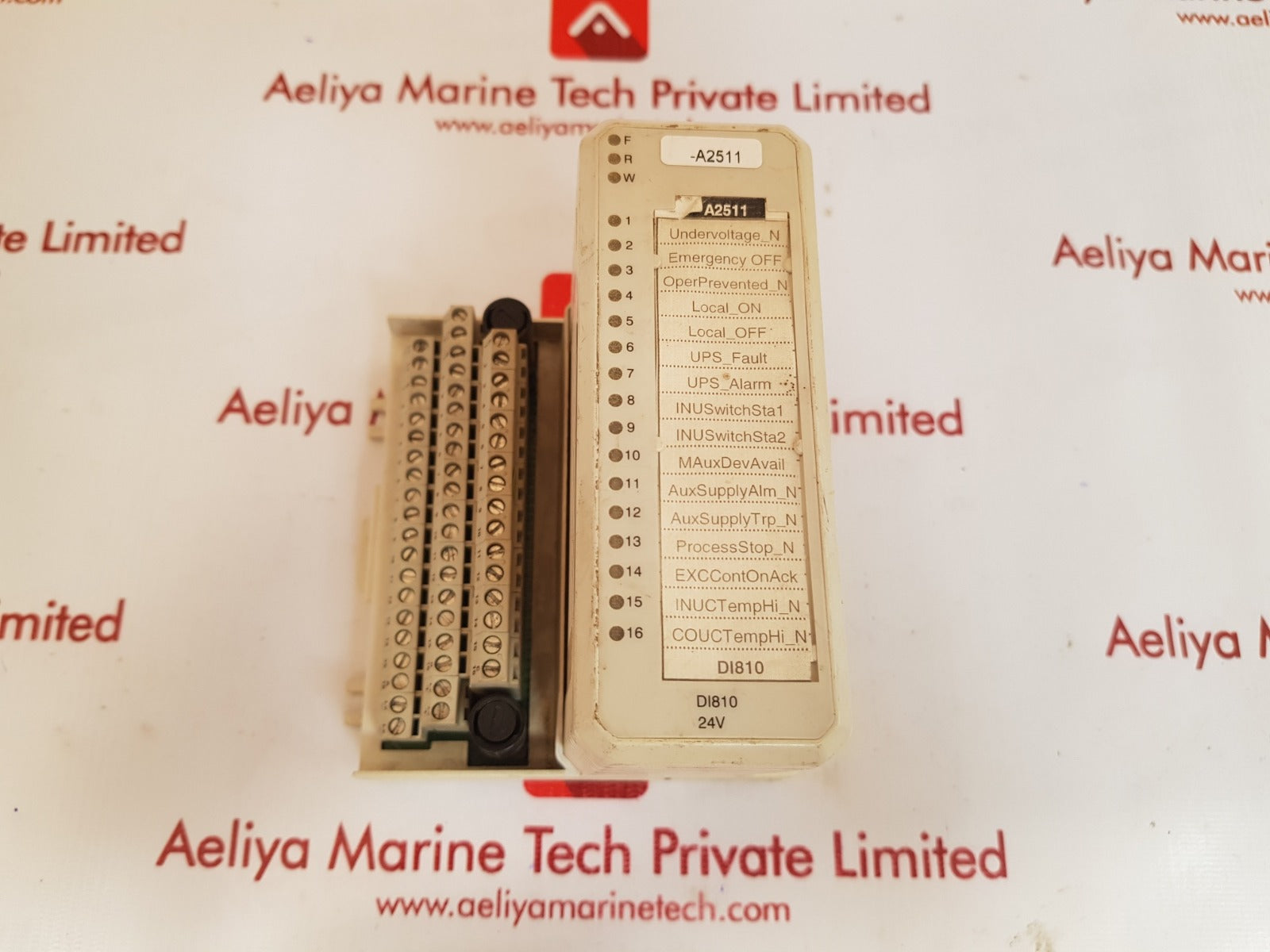 Abb di810 3bse008508r1 digital input module pr: b