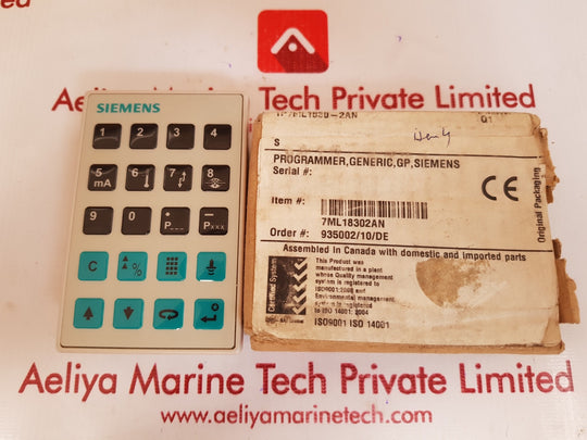 Siemens 7ml18302an handheld programmer 