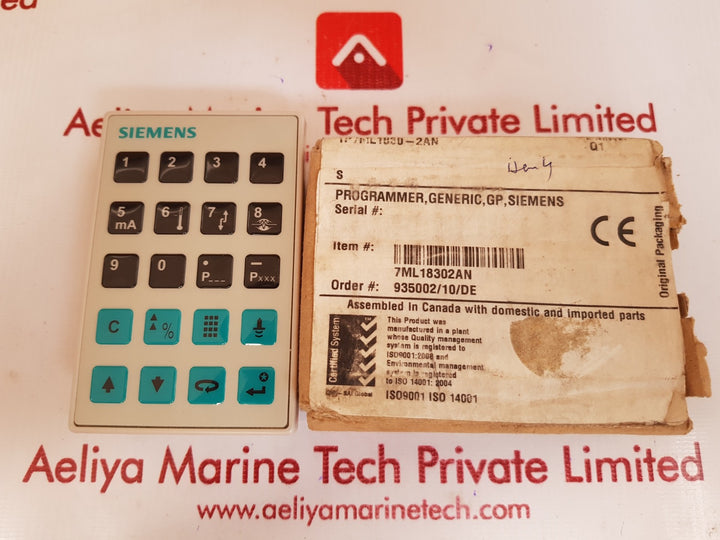 Siemens 7ml18302an handheld programmer 