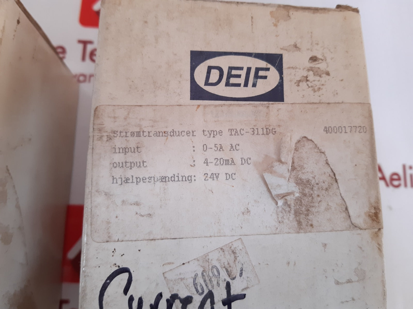 Deif tac-311dg current transducer