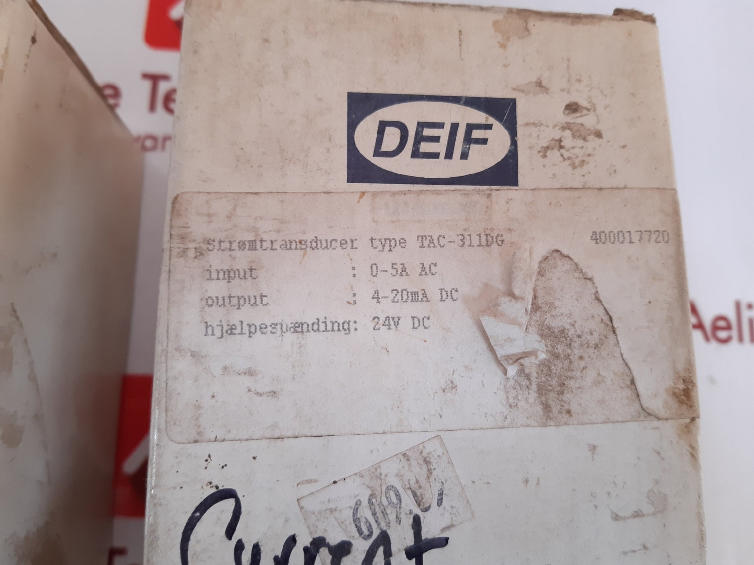 Deif tac-311dg current transducer