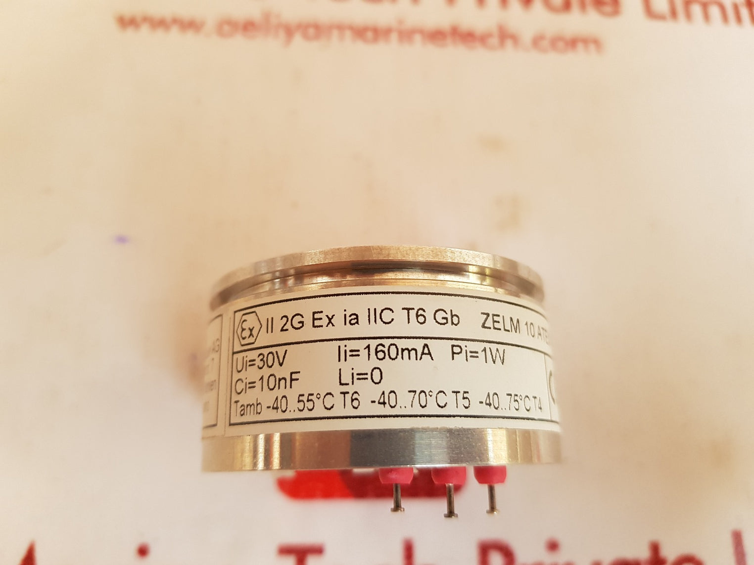 Camille bauer Kinax 3w2 transmitter for angular position 708-215d 1a 