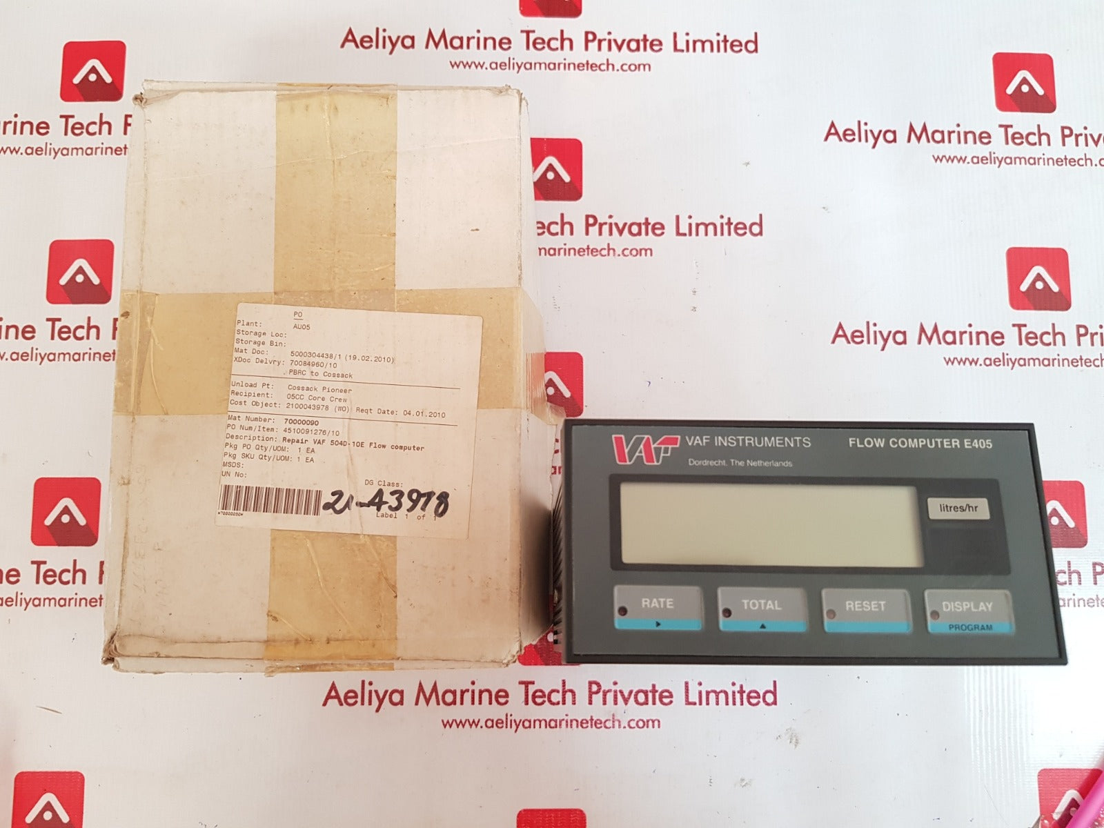Vaf instruments flow computer e405