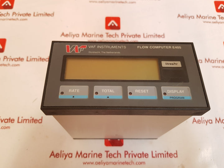 Vaf instruments flow computer e405