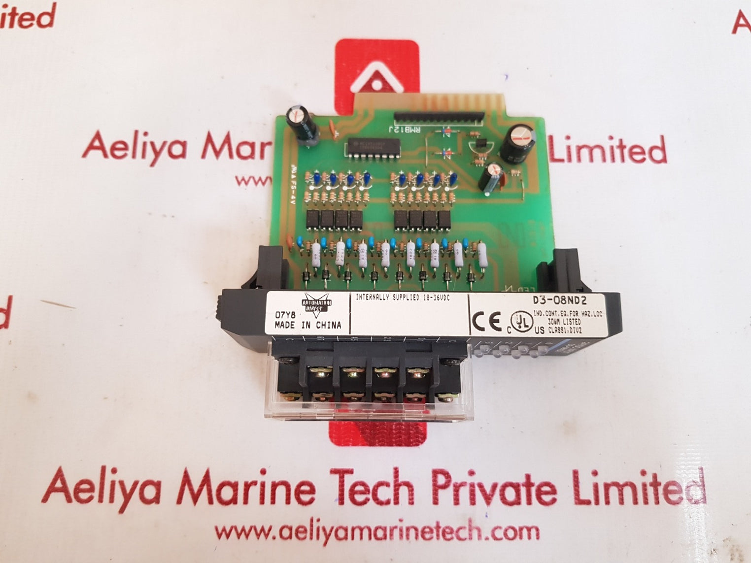 Automation direct d3-08nd2 plc input module