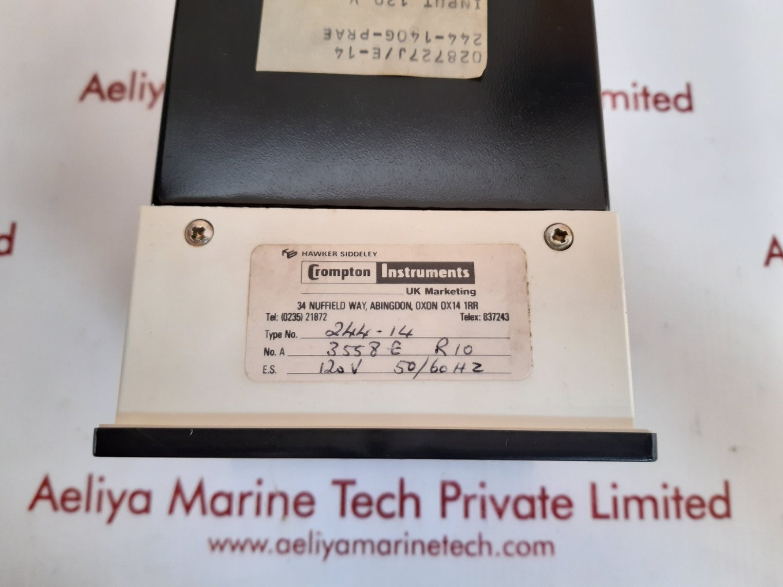 Crompton 244-140 analogue meter