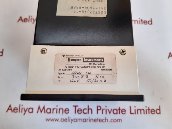 Crompton 244-140 analogue meter