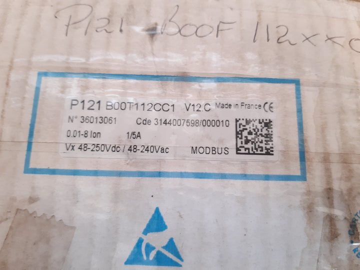 Schneider electric micom p121 micro current protection relay b00t112cc1