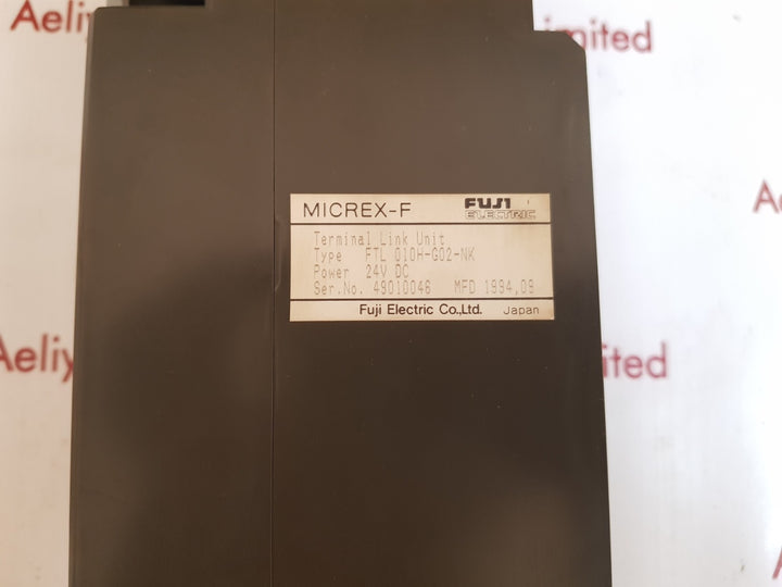 Fuji electric ftl 010h-g02-nk programmable controller ftl010h