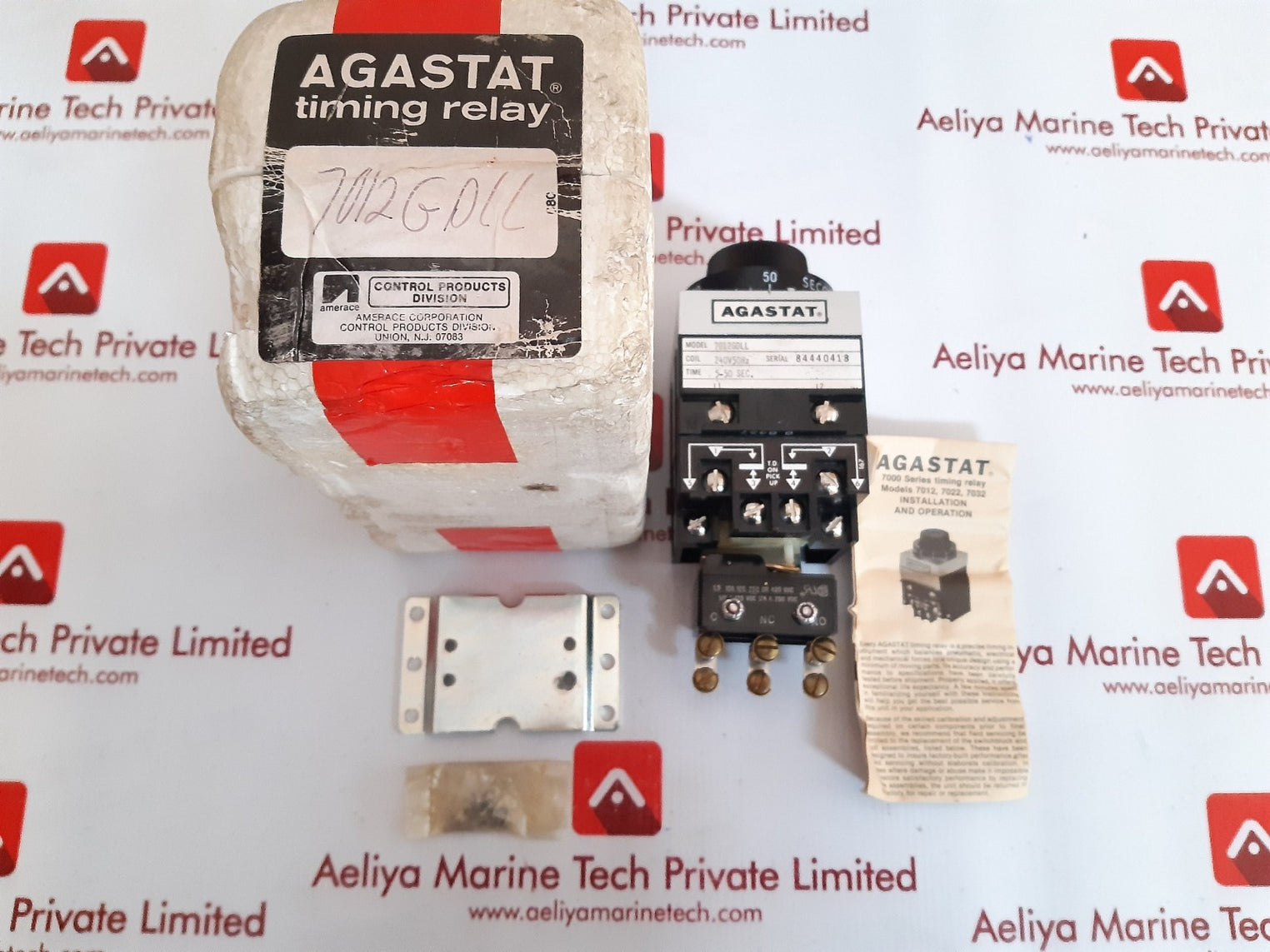 Agastat 7012gdll timing relay