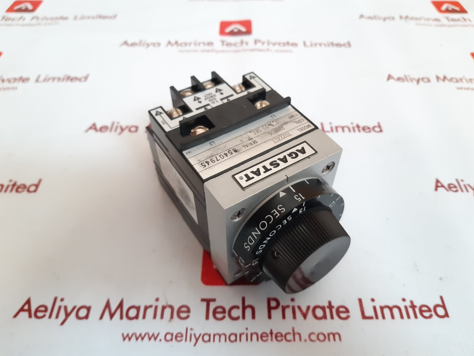 Agastat 7000 series 7022zct timing relay 1.5 to 15 seconds
