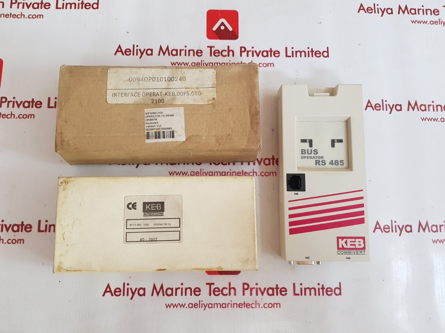 Keb operator 00.f5.060-2000 operator interface f5 rs485