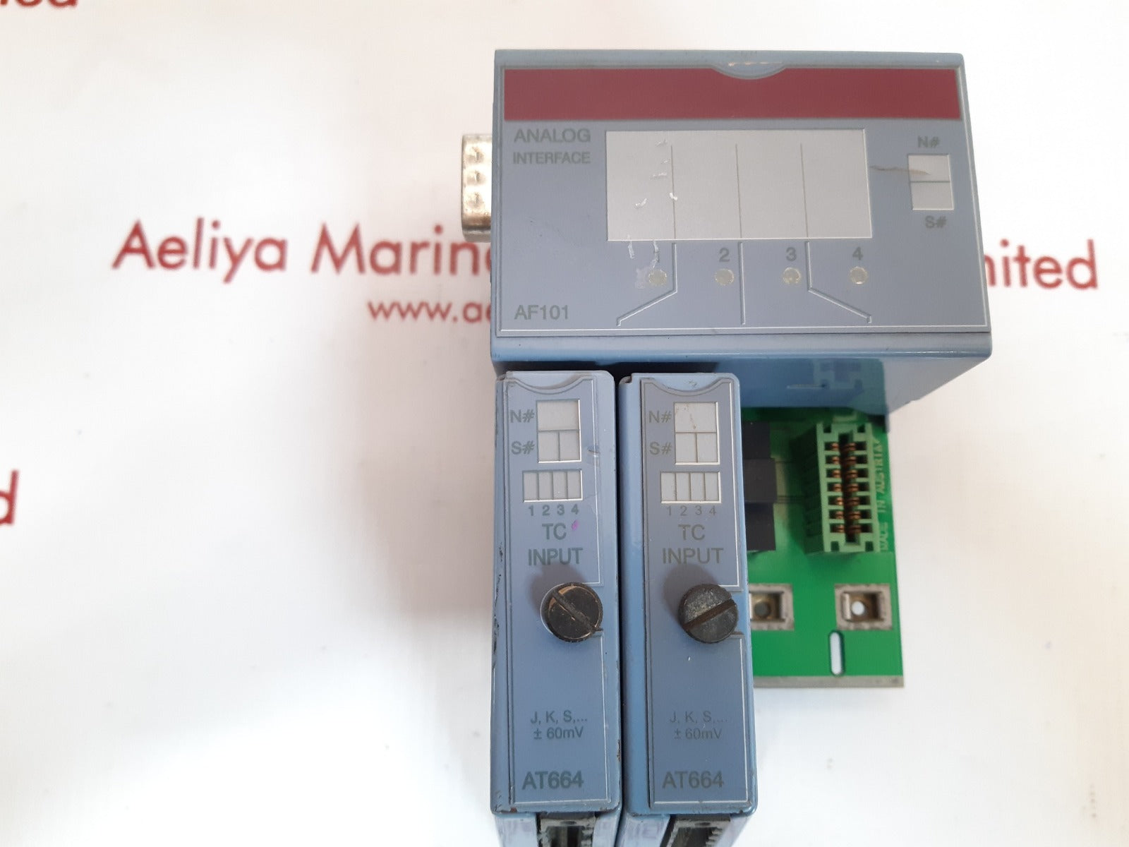 B&r af101 analog module with at664 7at664.70